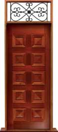 tessellated bat: double door