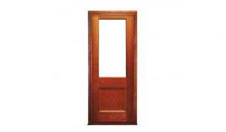 victorian single light: door in frame