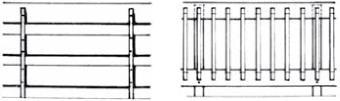 Post war balustrades